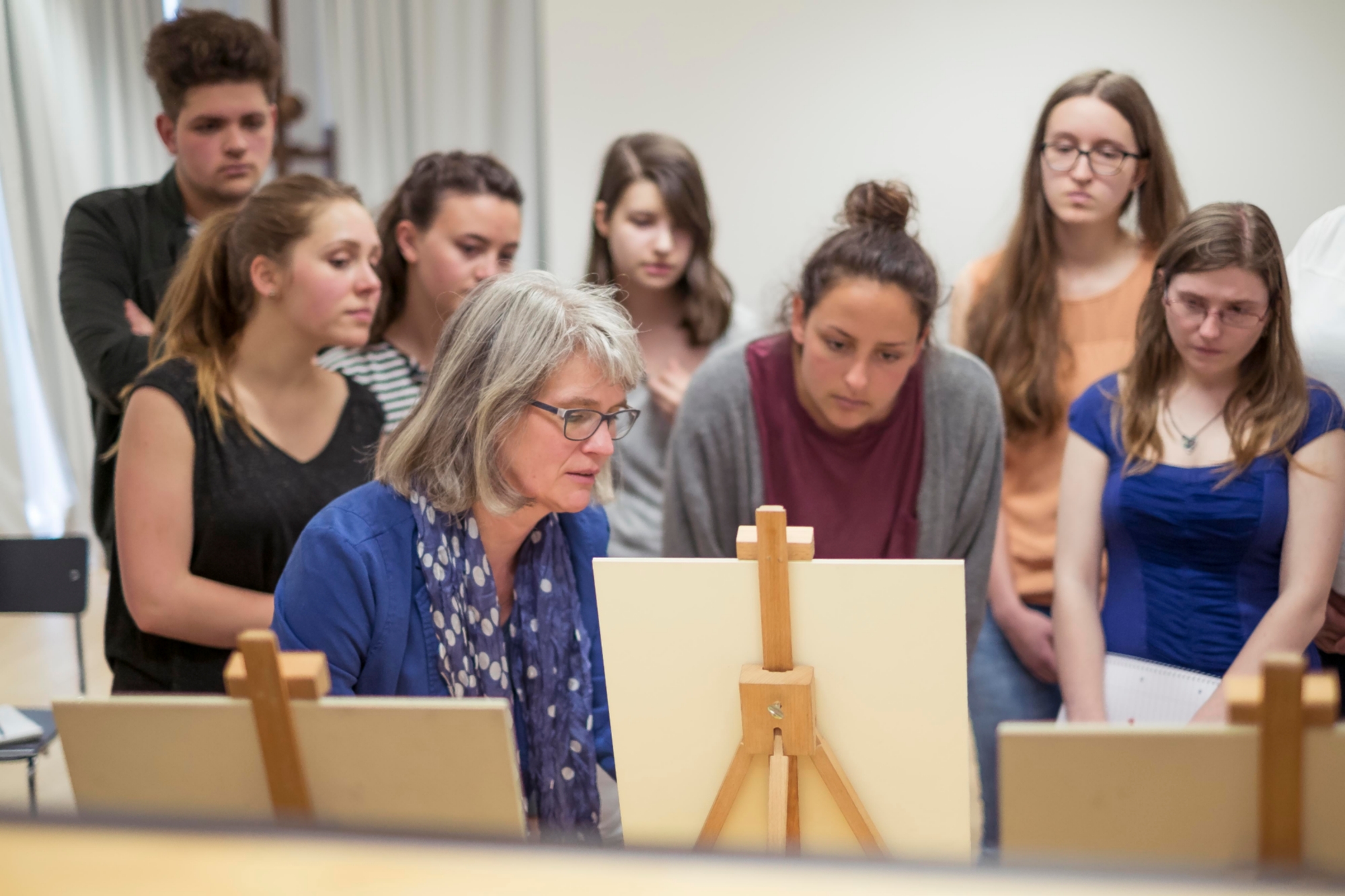 Studierende des Instituts für Kunstgeschichte.